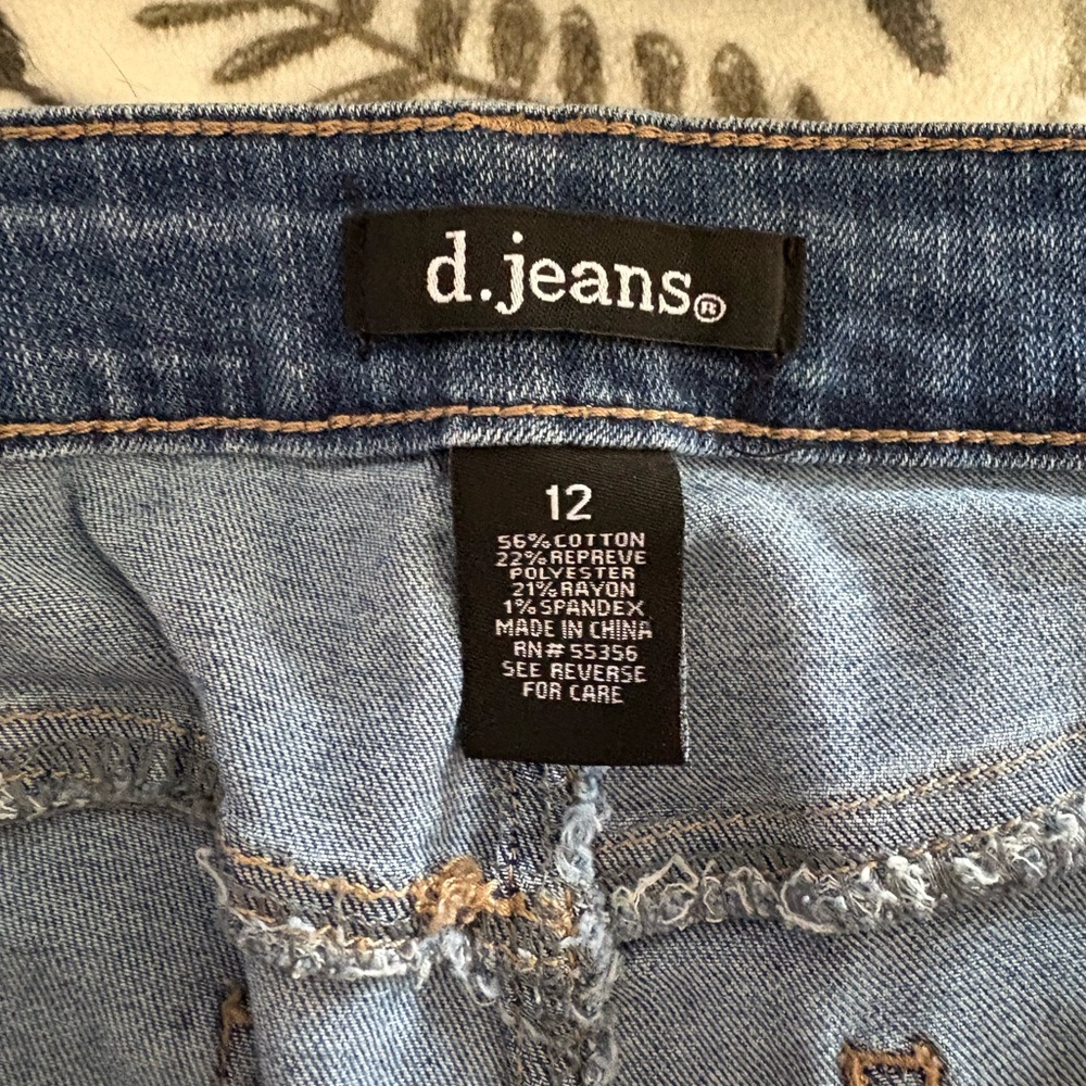 D. Jeans Women's Light Blue Denim